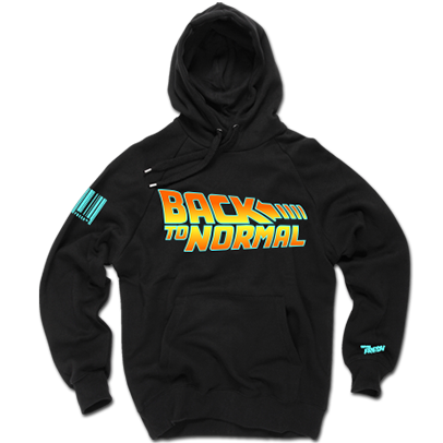 Back to Normal Hoodie (BLK)