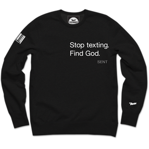 Find God Crewneck (BLK)