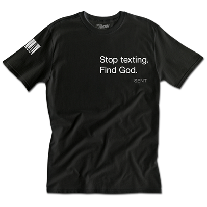 Find God Tee (BLK)