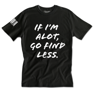 Find Less Tee (BLK)