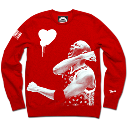'For The Love' Chicago Red Crewneck