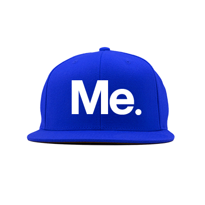 Me. Snapback Hat (Blue)