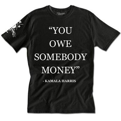 Owe Somebody Tee (BLK)