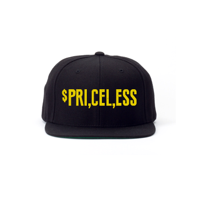 Priceless Snapback Hat