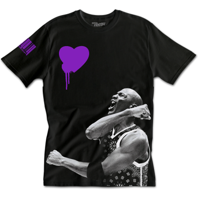 Purple Hearted Tee